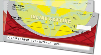 Inline Skating Side Tear Design Checks