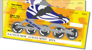 Inline Skating Side Tear Theme Checks