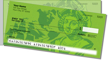 Christopher Columbus Side Tear Design Checks