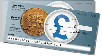 International Currency Side Tear Personalized Checks