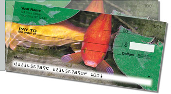 Koi Pond Side Tear Theme Checks