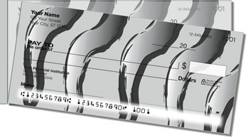 Wildlife Pattern Side Tear Design Checks
