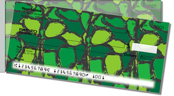 Wildlife Pattern Side Tear Theme Checks