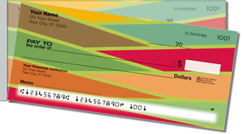 Slats of Color Side Tear Design Checks