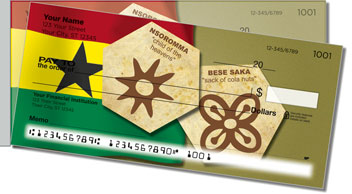 Adinkra Side Tear Theme Checks
