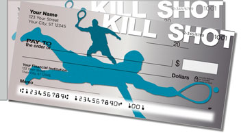 Racquetball Side Tear Personalized Checks