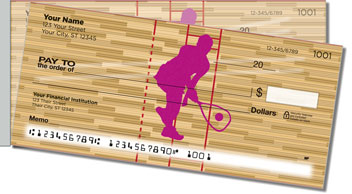 Racquetball Side Tear Theme Checks