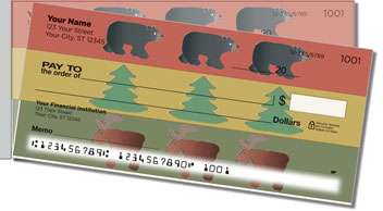 Moose & Bear Side Tear Theme Checks