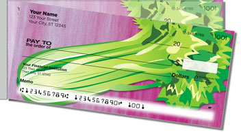 Green Veggie Side Tear Theme Checks