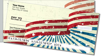American Dream Side Tear Design Checks