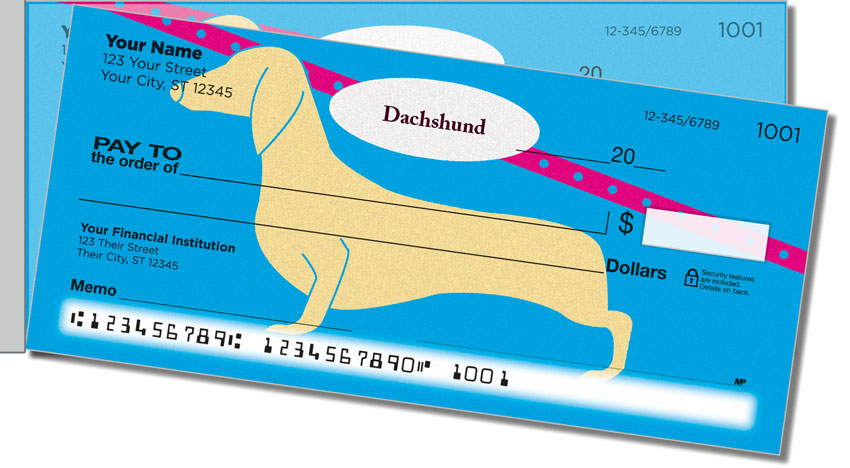 Wiener Dog Side Tear Checks