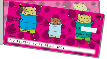 Mischievous Mice Side Tear Design Checks