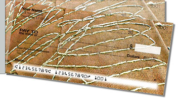 Crazy Stitch Side Tear Design Checks