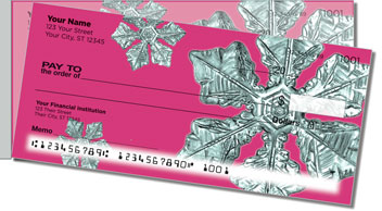 Wintry Flakes Side Tear Design Checks