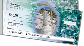 Silly Snowman Side Tear Theme Checks
