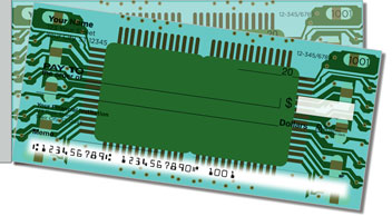 Computer Repair Side Tear Personalized Checks