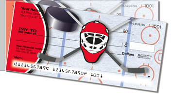 Red & Black Hockey Side Tear Design Checks