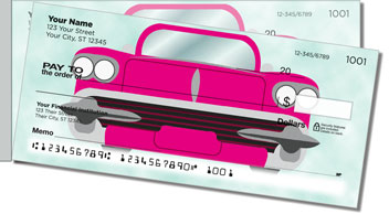 Car Grille Side Tear Personalized Checks