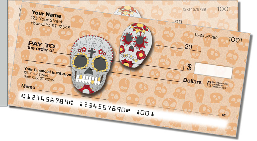 Day of the Dead Side Tear Checks
