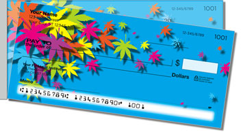 Colorful Cascade Side Tear Theme Checks
