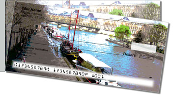 Paris Side Tear Personalized Checks