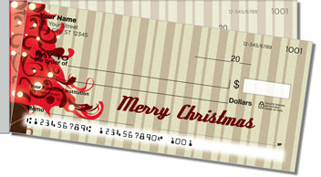 Christmas Tree Side Tear Design Checks
