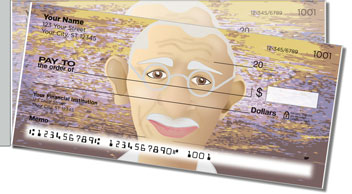 Gandhi Side Tear Personalized Checks