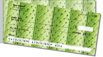 Basket Weave Side Tear Theme Checks