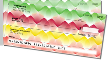 Rainbow Droplet Side Tear Theme Checks