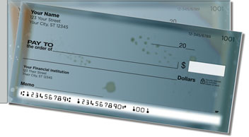 Vintage Spot Side Tear Personalized Checks