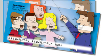 Kid Choir Side Tear Personalized Checks