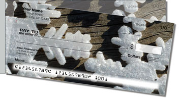 Christmas Snowflake Side Tear Theme Checks