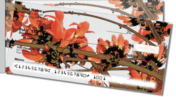 Rustic Flower Side Tear Theme Checks