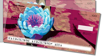 Wild Water Lily Side Tear Theme Checks