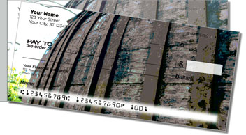Winery Side Tear Personalized Checks