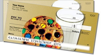 Milk & Cookie Side Tear Design Checks