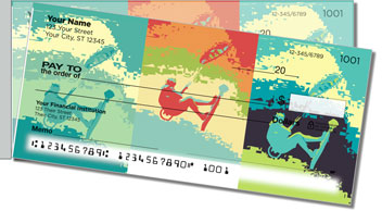 Kite Surfing Side Tear Theme Checks