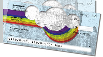 Vintage Rainbow Side Tear Design Checks