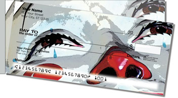 Whiteface Clown Side Tear Design Checks
