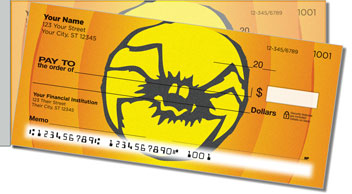 Halloween Side Tear Personalized Checks