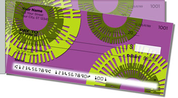 Cut Circle Side Tear Design Checks