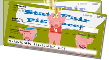 Pig Racing Side Tear Design Checks