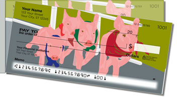 Pig Racing Side Tear Theme Checks
