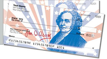 Founding Father Side Tear Design Checks