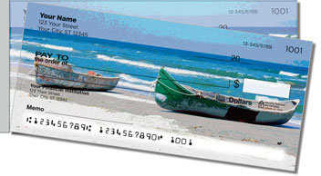 Tropical Beach Side Tear Design Checks