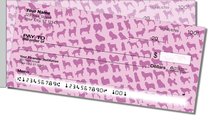 Dog Wallpaper Side Tear Checks