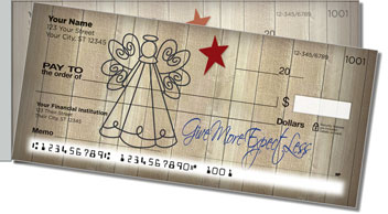 Country Angel Side Tear Theme Checks