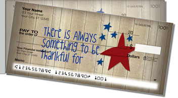 Country Comfort Side Tear Personalized Checks