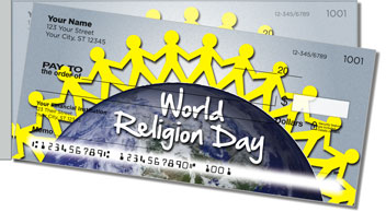 World Religion Side Tear Theme Checks