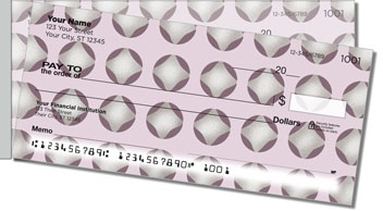 Metal Panel Side Tear Personalized Checks